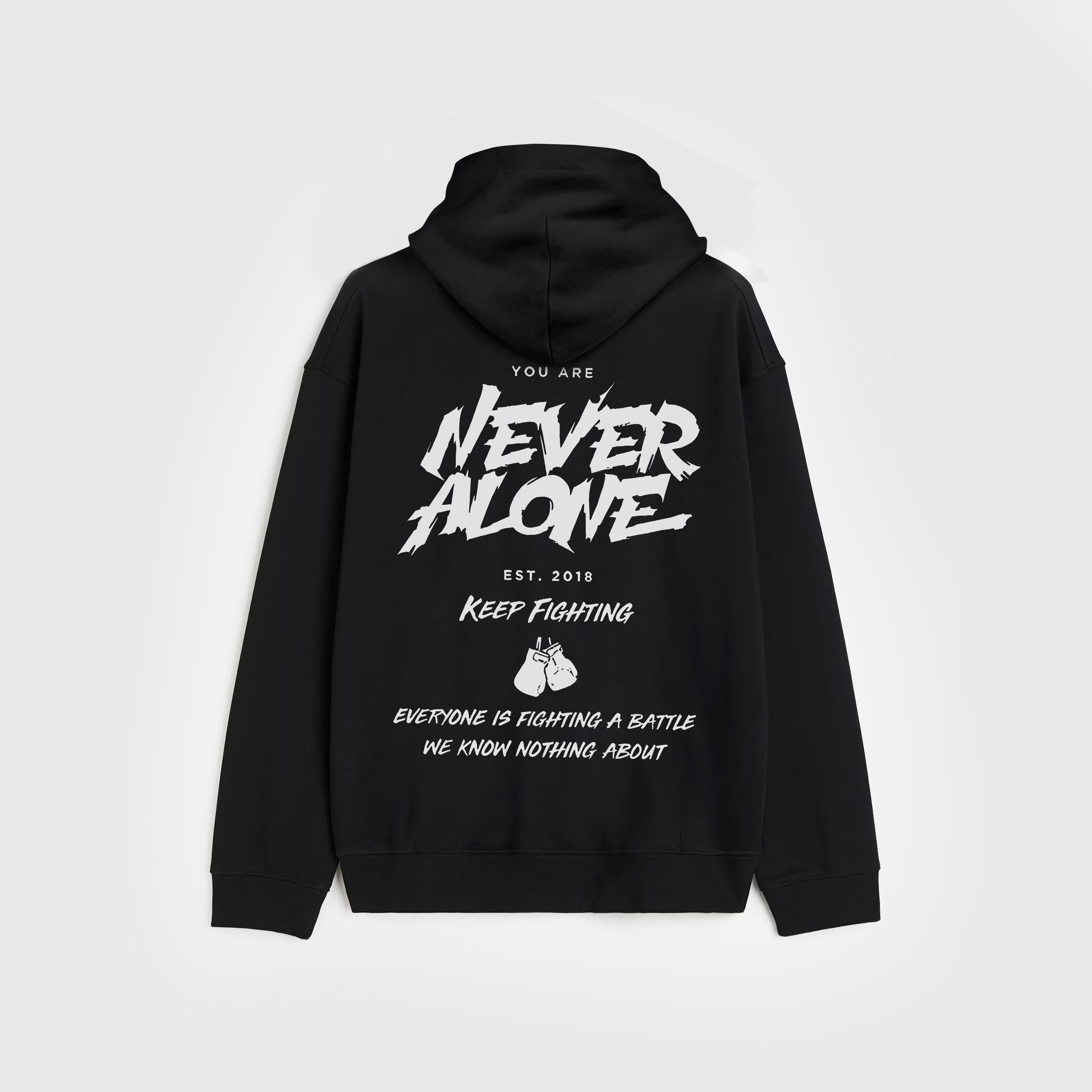 Never Alone Hoodie - 01