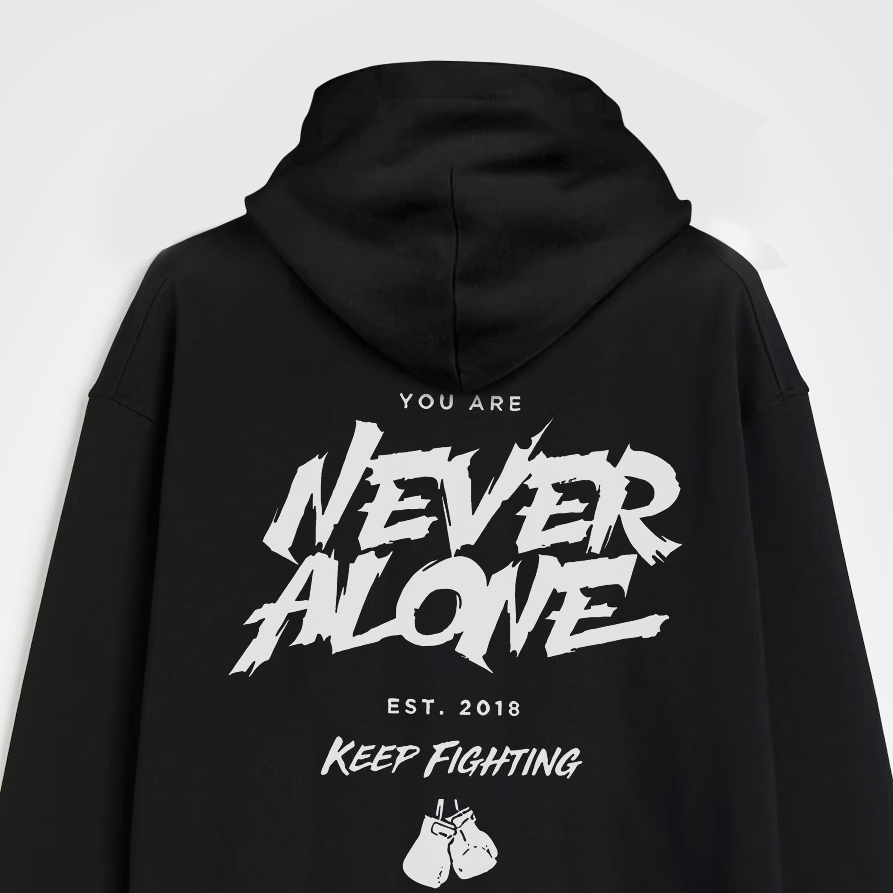 Never Alone Hoodie - 01