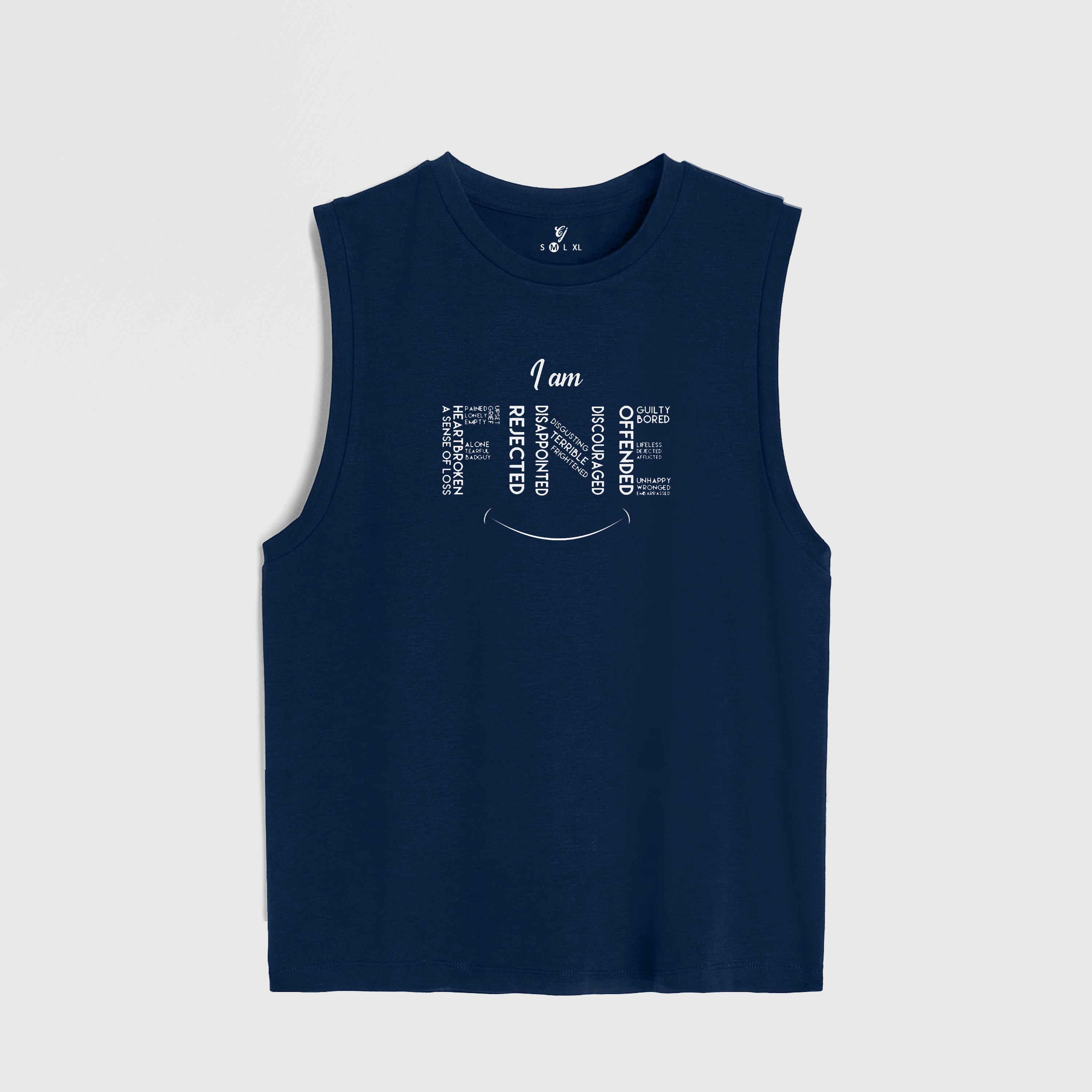 I am Fine  Tank Top - 01