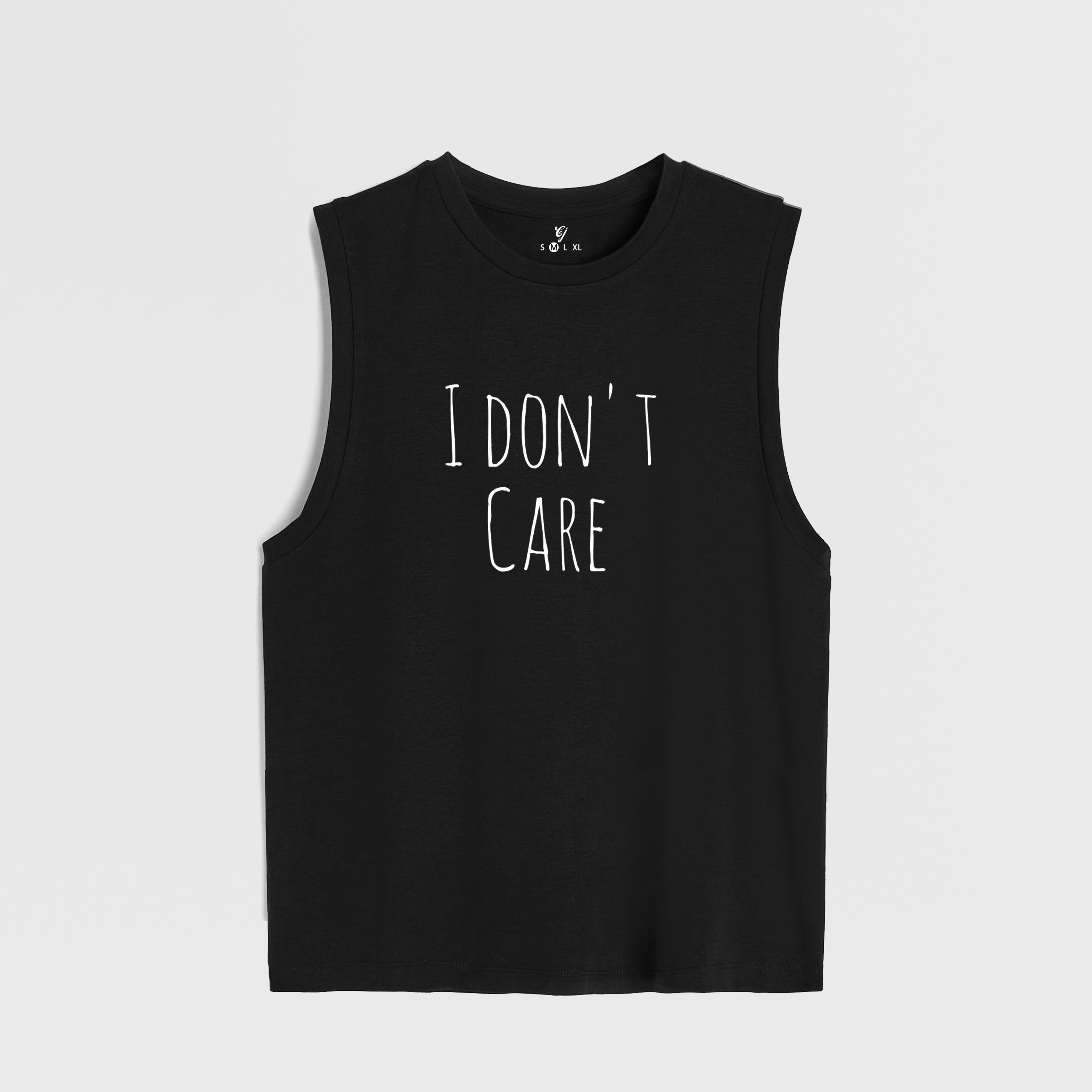 I Don't Care Tank Top - 01