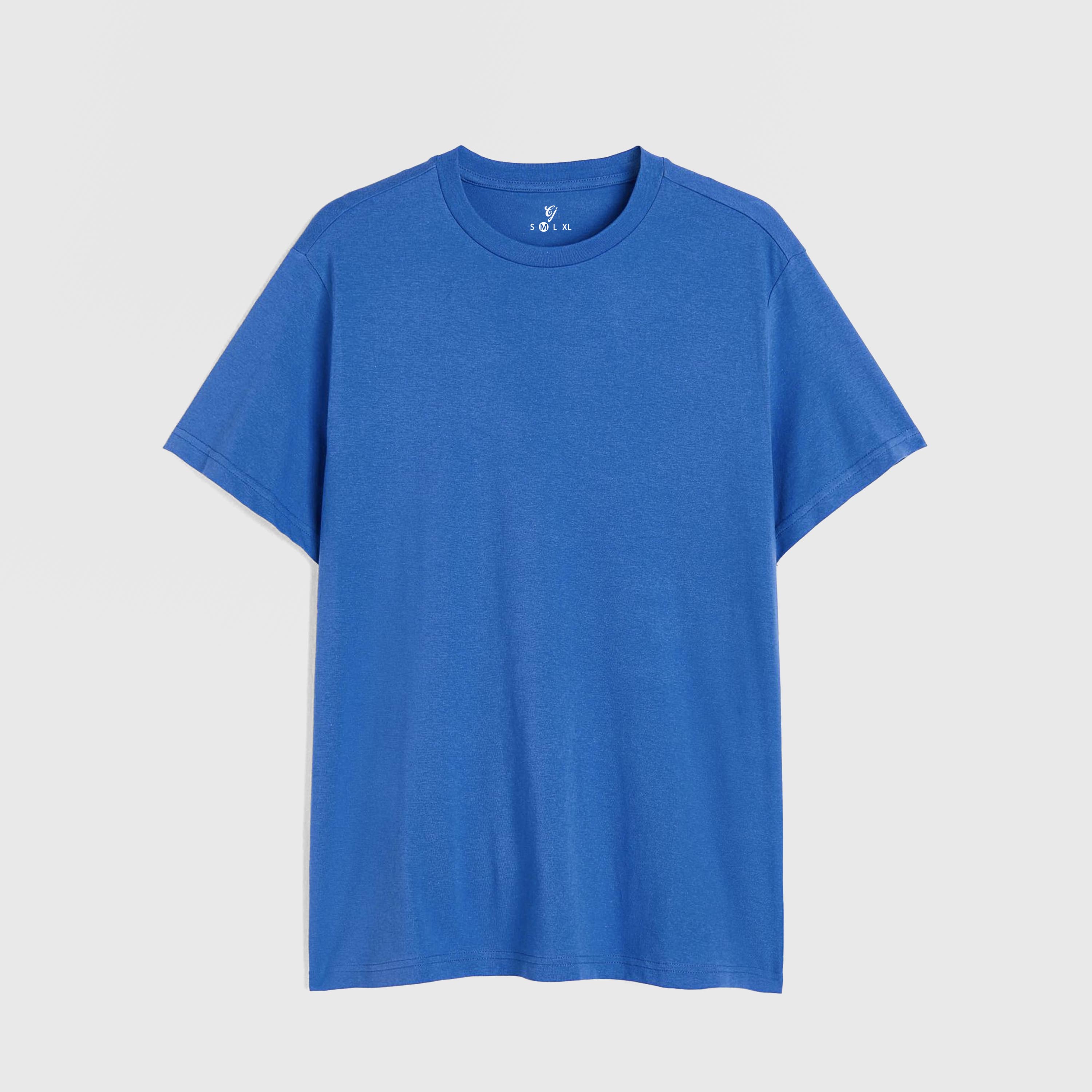 Plain Blue Tee