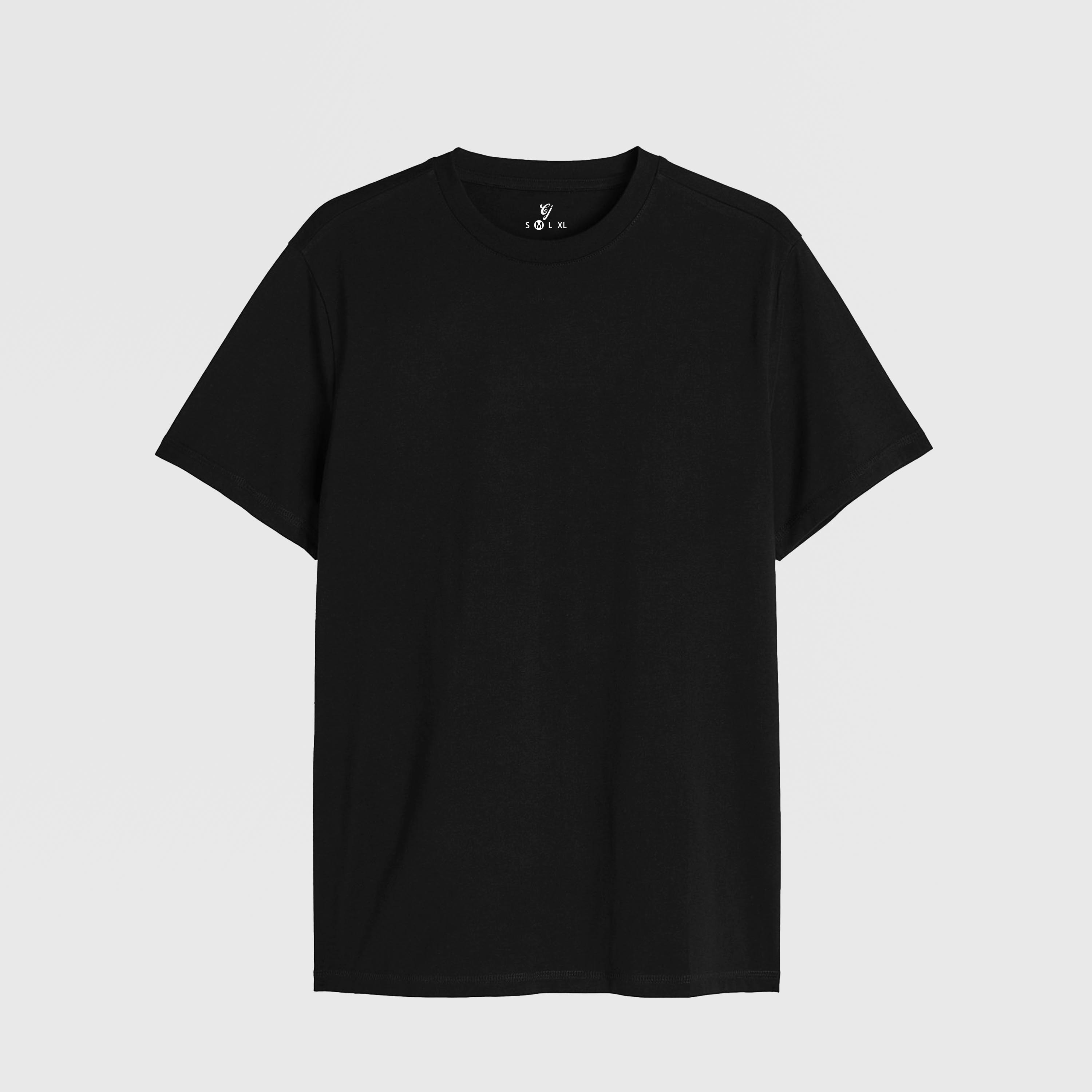 Plain Black Tee